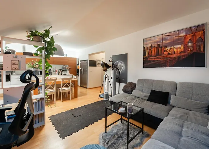 Apartment Quiet With Free Parking & Balcony
